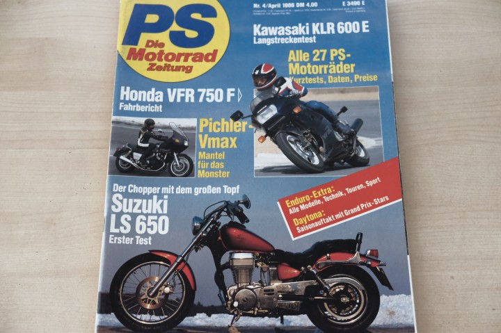 PS Sport Motorrad 04/1986